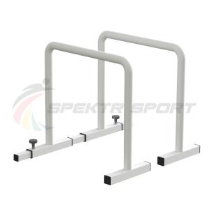 Купить Брусья напольные хайлетсы Spektr Sport цв. белый в Галиче 