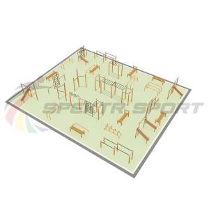 Купить Парковая площадка для Воркаут и WRK 6_76mm в Галиче 