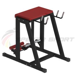 Купить Обратная гиперэкстензия Spektr Sport с отягощением (свободный вес) в Галиче 