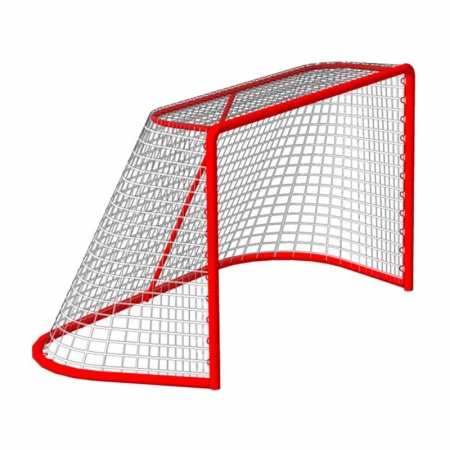 Купить Сетка хоккейная на ворота 1,22мх1,83мх0,5мх1,15м, нить 3,5 мм, узловая в Галиче 