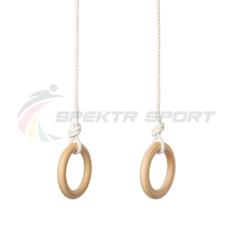 Купить Кольца гимнастические деревянные (фанера 18 мм, покрытие: эмаль, лак или пропитка) в Галиче 