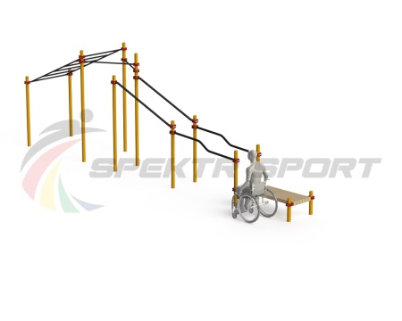 Купить Спортивный комплекс для инвалидов-колясочников WRK-D22_76mm в Галиче 