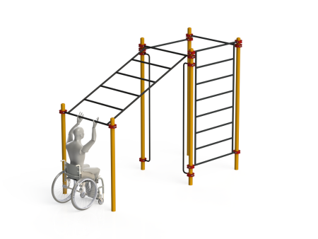 Купить Спортивный комплекс для инвалидов-колясочников WRK-D15_76mm в Галиче 