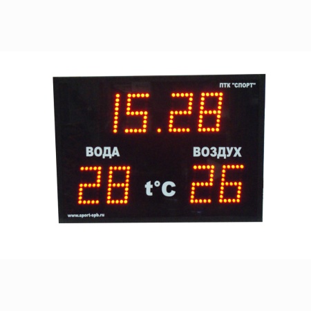 Купить Часы-термометр СТ1.16-2t для бассейна в Галиче 