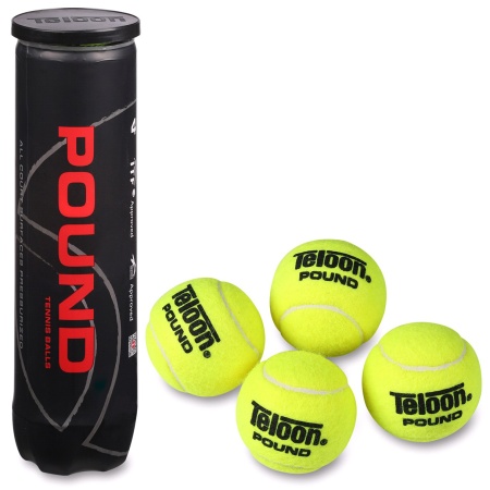 Купить Мяч для большого тенниса Teloon 828Т Р4  (4 шт) в Галиче 