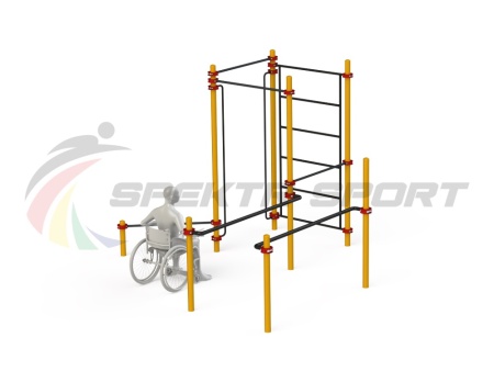 Купить Спортивный комплекс для инвалидов-колясочников WRK-D18_76mm в Галиче 